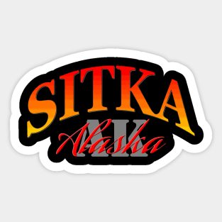 City Pride: Sitka, Alaska Sticker